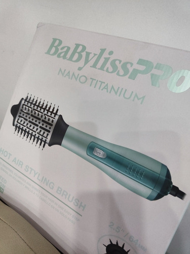 Cepillo Secador Original Babyliss Turquesa Espectacular