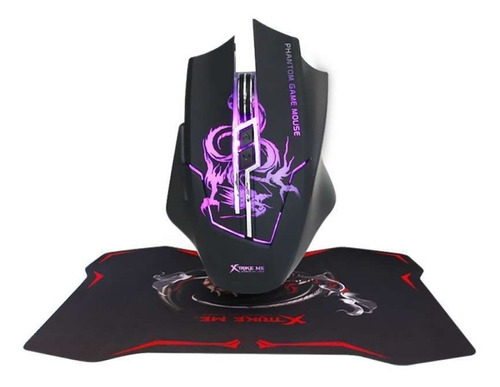 Kit Gamer Mouse Pad Optico 3200dpi Xtrike Me / Tecnocenter