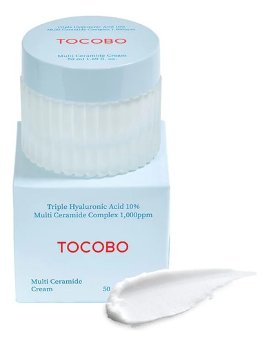 Tocobo Multi Ceramide Cream 50ml Vegan Cream Tipo de piel Todo tipo de piel