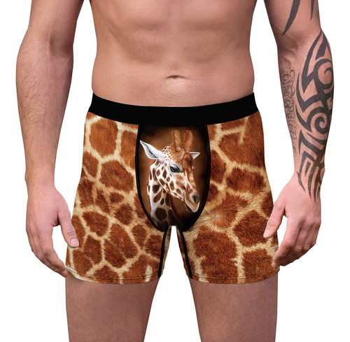 Calzoncillos De Moda Navideña, Cómodos Bóxers, Estampado Dig