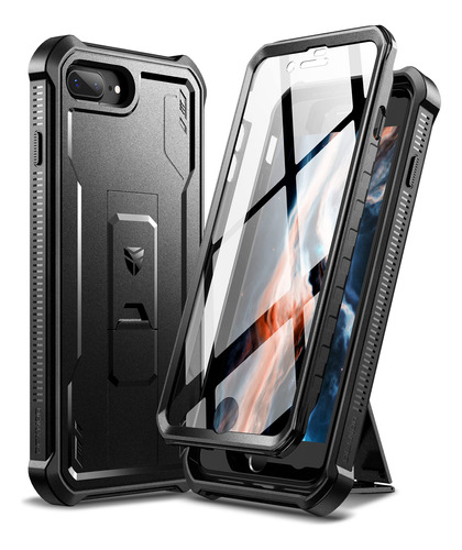 Dexnor Funda Para  Phone 8 Plus,  Phone 7 Plus, [protector