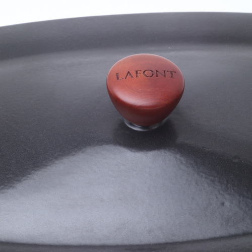 Olla Cacerola Oval Premium Hierro Esmaltado Lafont 4,7 Lts. Color Country