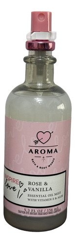 Bath And Body Works Rosas Y Vainilla Mist Cuerpo Y Almohada