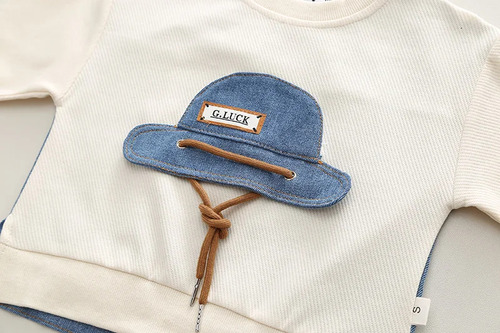 Conjunto De Pantalones Con Capucha De Algodón Para Niños, Pr
