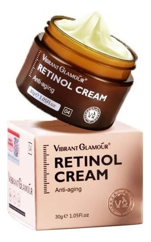 Crema antiarrugas con retinol Vibrant Glamour 30 g Tiempo de aplicación Día/noche Tipo de piel Todo tipo de piel