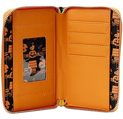 Billetera Loungefly Peanuts Snoopy Con Calabaza Gigante
