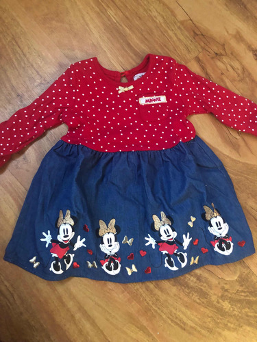 Vestido Primark Minnie Mouse Disney 3/6 Meses