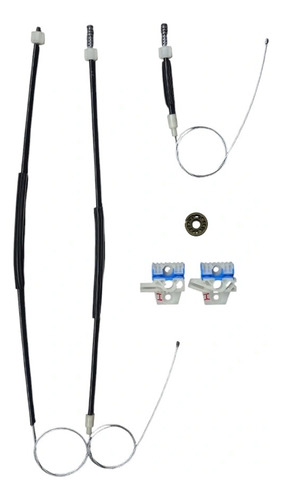 Kit Reparacion Levanta Cristal Volkswagen Vento Con Sop Izq