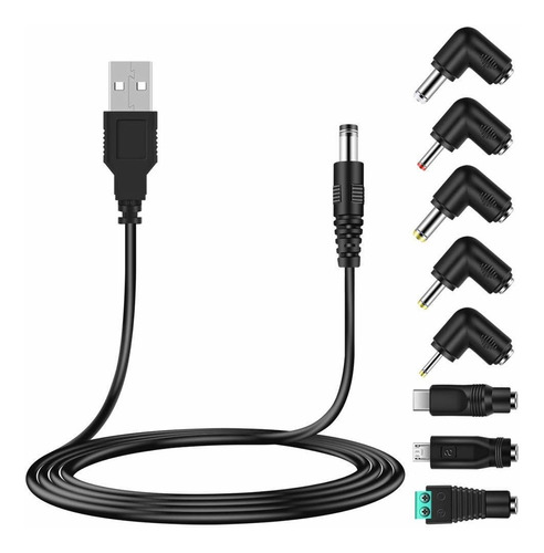 Czepa Universal 5v Usb   Cord  Usb To Dc   Cable With 8...