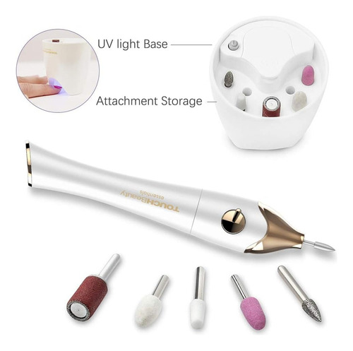 Taladro De Uñas Con Soporte Uv