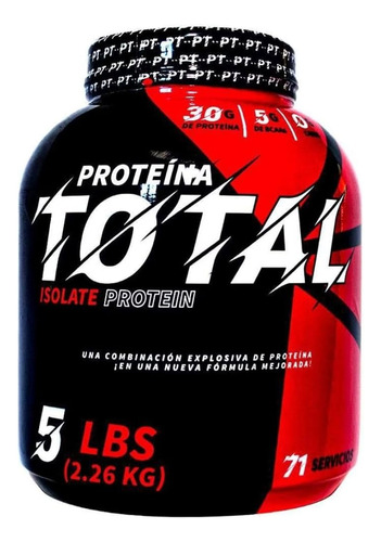 Proteina Total Isolate Protein 5 Lb Zero Carbs 30g 71 Ser