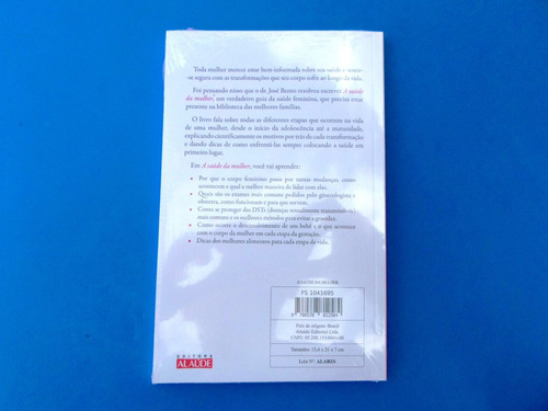 Imagem 2 de 2 de Livro A Saúde Da Mulher - Dr. José Bento - Frete Grátis