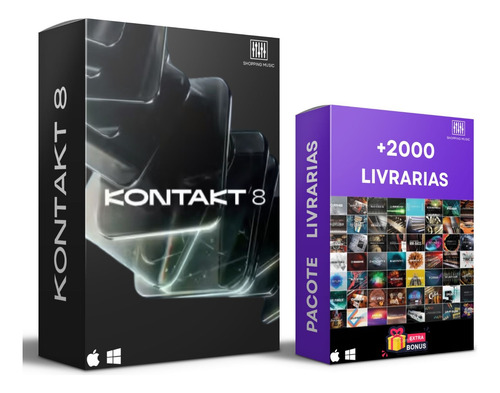 Kontakt 8 Full + Bônus Win - Mac