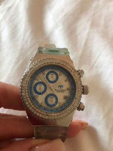 Reloj Technomarine Technosport Con Diamantes (Usado)