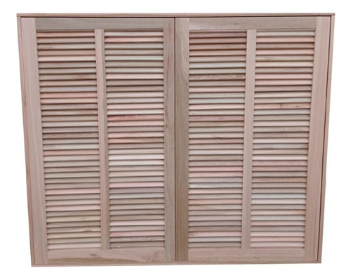 Janela Veneziana Abrir Guilhotina 1,50x1,50 Cx14cm-frainer