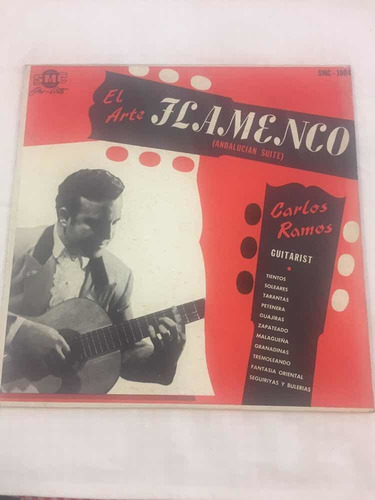 El Arte Flamenco Carlos Ramos Disco Vinilo Lp