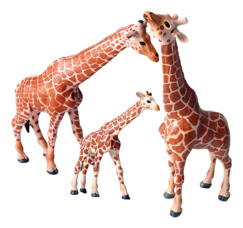 Juego De 3 Figuras De Jirafa De Juguete, Suite Jirafa