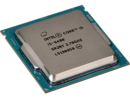 Procesador gamer Intel Core i5-6400 BXC80662I56400  de 4 núcleos y  3.3GHz de frecuencia con gráfica integrada