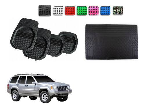 Tapetes 4pz Color 3d + Cajuela Jeep Grand Cherokee 94 - 98