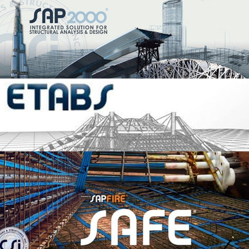 Etabs - Safe - Sap2000 - Pack 3x1