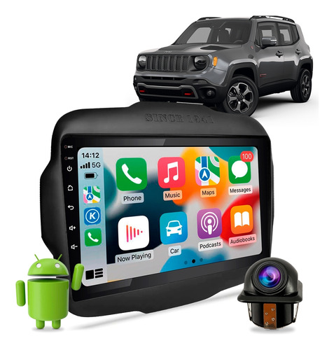 Multimidia Jeep Renegade Sport Longitude Android 13 32gb 9p