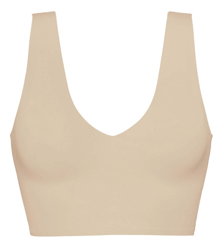 Brasier En V Beige Invisibles De Mujer Calvin Klein