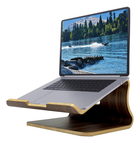 Soporte De Madera Para Laptop, Soporte De Madera Para Lapto.