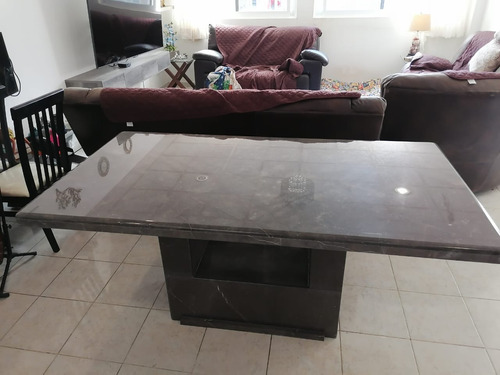 Mesa Comedor 180x90 Mármol Sto. Tomás Base  C 