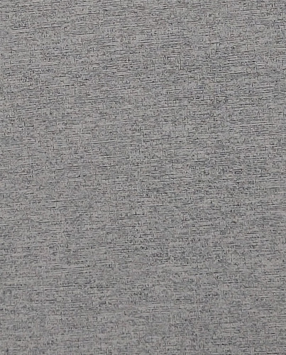 Mantel Ecocuero Redondo 1.80 Kipling Lino Chenille C/uniones Color Gris Grafito