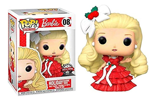 ¡funko Pop! Retro Toys: Barbie - Holiday Barbie 1988