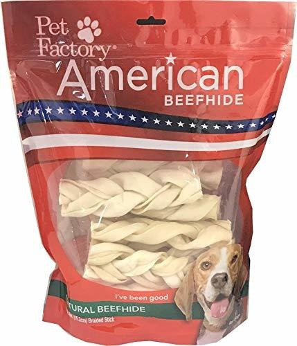 Pet Factory American Beefhide Mastica 28219 Rawhide Sabor Na