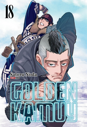 Golden Kamuy Vol. 18, de Noda, Satoru. Editorial Panini, capa mole em português, 2021