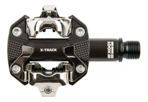 Pedal Look X-track Bike Mtb Cinza Escuro E Taquinho Original