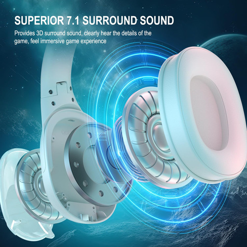 Auriculares Inalámbricos Para Juegos Yotms Q6 Para Ps5/ps4/p