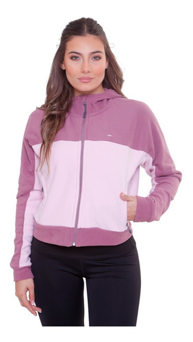 Campera Deportiva Mujer Montagne Ava Micro Polar Increible