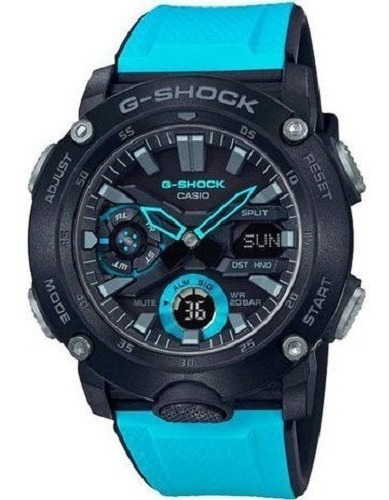 Relógio Casio G-shock Ga-2000-1a2dr Original + Nf E Garantia