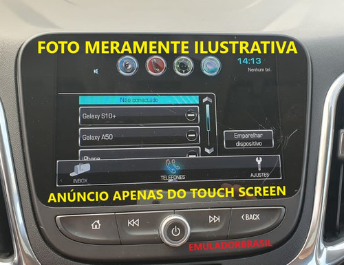 Tela Toque Chevrolet Equinox 2018 Touch Screen Gm