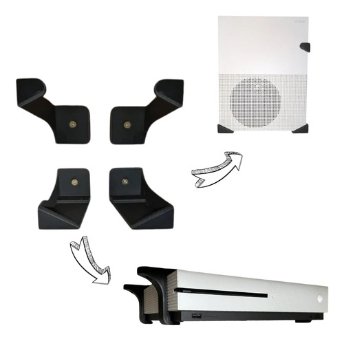 Soporte Base Para Xbox One S Pared - Vertical / Horizontal.