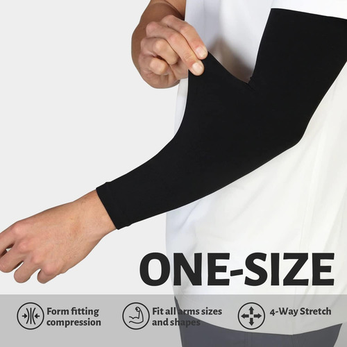 Mangas De Brazo De Protección Solar Uv Hombres Y Mujer...