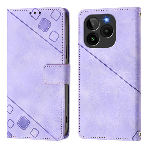Funda Tipo Cartera Con Tapa Para Blu Bold K10