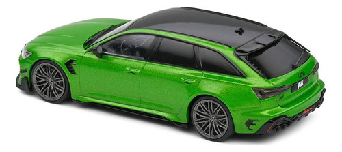 Miniatura Audi Rs6-r Avant C8 Abt 2022 Verde Java 1:43 Solido Verde
