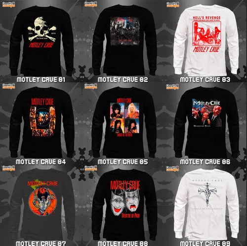 Playeras de motley crue sale