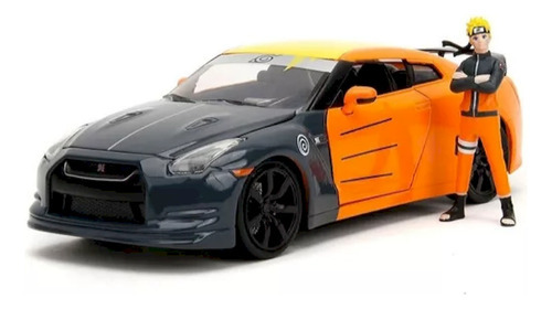 24/01/2009 Nissan Gt-r (r35) e Naruto Jada Cor Laranja/Cinza