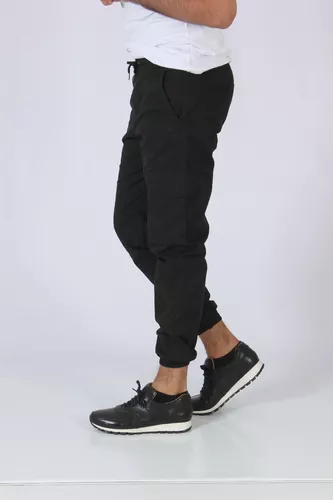 Pantalon Jogger de Gabardina para Hombre