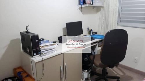 Imagem 15 de 18 de Flex Guarulhos - 3 Dormitórios À Venda, 76 M² Por R$ 430.000 - Vila Galvão - Guarulhos/sp - Ap2448