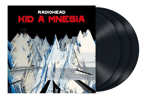 Radiohead Kid A Mnesia Lp 3vinilos180grs.import.new En Stock