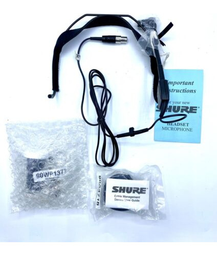 Shure Wh30tqg Condenser Headworn Microphone W/ Shure Bag