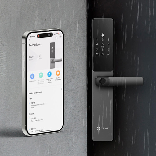 Cerradura Inteligente Biométrica Ezviz Cs-dl05 Ip65