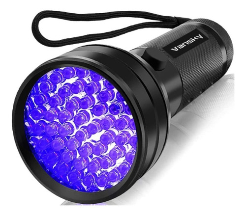 Linterna Luz Ngra Uv 51 Leds Detección Orina Mascotas Bat3aa