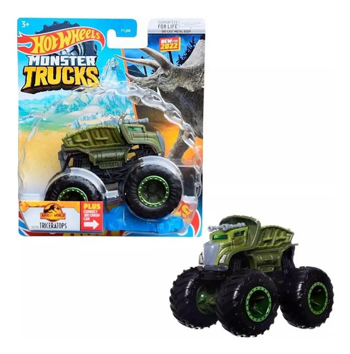 Monster Trucks - Hot Wheels - Triceratops-  1:64 Premium
